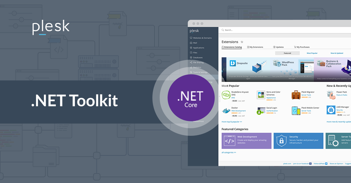 Hosting Control Panel Plesk .NET Toolkit